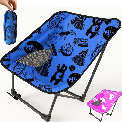 Youth kids camping - camping, chair